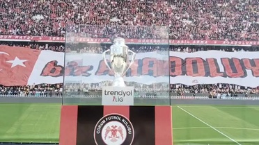 Arca Çorum FK'nın Şampiyonluk Kupa Ziyareti