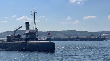 Castorone Gemisi Çanakkale Boğazı'ndan Geçti