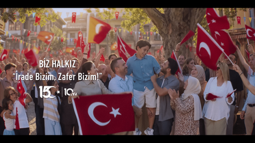 Halkbank'tan 15 Temmuz'a Özel Reklam Filmi: 'İrade Bizim, Zafer Bizim'