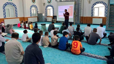 Hisarcık'ta Yaz Kur'an Kursları Devam Ediyor