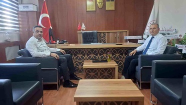 Kaymakam Dalak'tan Eğitim Müdürü Demirtaş'a Ziyaret