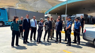 Kaymakam Hülür Esendere Gümrük Kapısı'nda İnceleme Yaptı