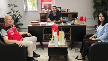 Müdür Kumaş'tan şehit ve gazi derneğine ziyaret