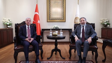 Vali Turan'dan Diyanet Başkanı Arpaguş'a Ziyaret