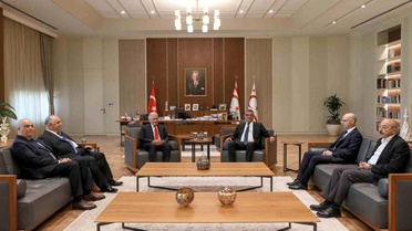 Yıldırım, KKTC Cumhurbaşkanı Erhürman'ı Ziyaret Etti