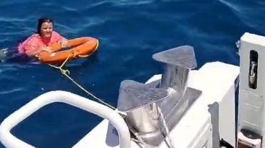 Akıntıya Kapılan Kadın Kurtarıldı