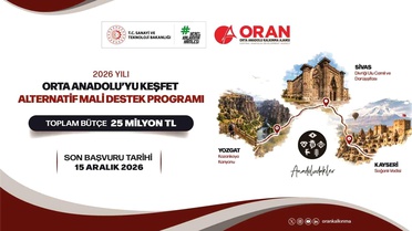 Orta Anadolu'da Turizm Destek Programı