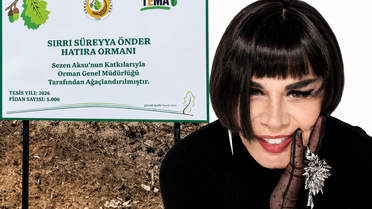 Sezen Aksu’dan vefa örneği! Özkan Uğur ve Sırrı Süreyya Önder için 10 bin fidan
