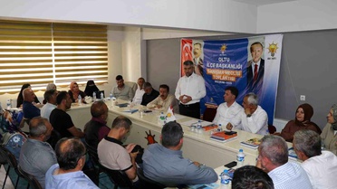 AK Parti Oltu'da 2026 danışma meclisi toplantısını gerçekleştirdi