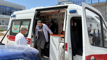 İnşaatta Fenalaşan İşçiler Hastaneye Kaldırıldı