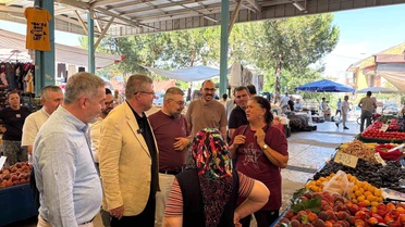 AK Parti Denizli Esnafı Ziyaret Etti