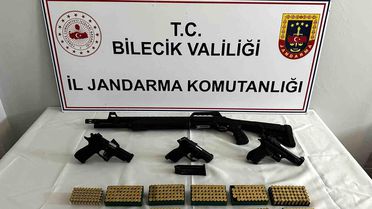 Bilecik'te Silah Operasyonu: Çok Sayıda Mermi Ele Geçirildi