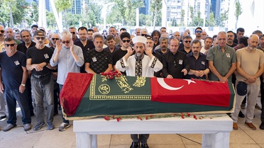 Dağcı Sevim Yılmaz Hasanova'nın Cenazesi
