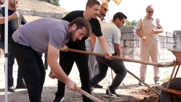 Konuralp 'te restorasyon öncesi son hazırlıklar yapılıyor