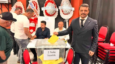 MHP Milas'ta Tunahan Ongün yeniden ilçe başkanı seçildi