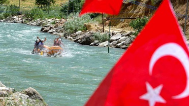 Rafting Türkiye Şampiyonası 3. ayak yarışları Çatak'ta sona erdi