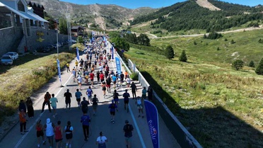 Uludağ'da doğa ve spor şöleni