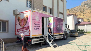 Uludere'de mobil KETEM aracı hizmete başladı
