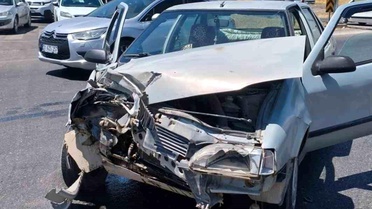 Diyarbakır'da kamyona arkadan çarpma: 1 yaralı
