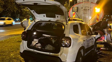 Diyarbakır'da sulama aracına arkadan çarpma: 3 yaralı