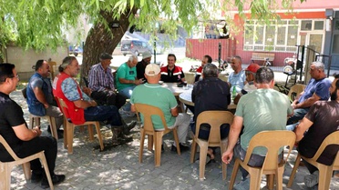 Koçaker'den Çiftçilere Ziyaret