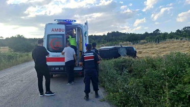 Bilecik'te Kamyonet Devrildi: 1 Yaralı