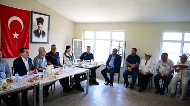 Vali Turan'dan Köy Ziyareti