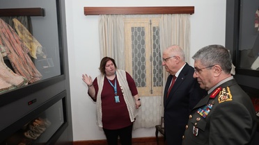 Bakan Güler, Barbarlık Müzesi'ni Ziyaret Etti