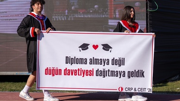 ODTÜ'de Mezuniyet Coşkusu