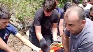Osmaniye'de içme suyu çalışmasında düşen işçi yaralandı