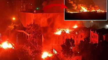 Rusya başkent Kiev'i 41 füze ve 125 İHA ile vurdu