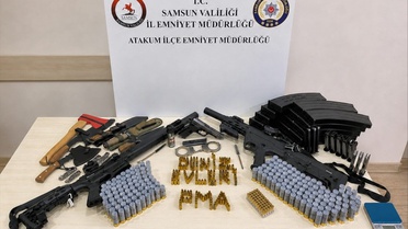 Samsun'da Ruhsatsız Silah Operasyonu