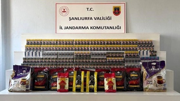 Viranşehir'de Kaçak Çay ve Sigara Ele Geçirildi