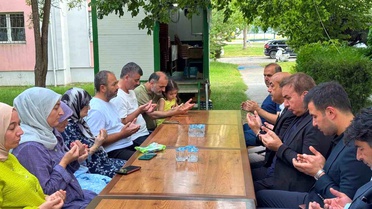 Vali Aydoğdu, Baştürk Ailesine Taziye Ziyaretinde Bulundu