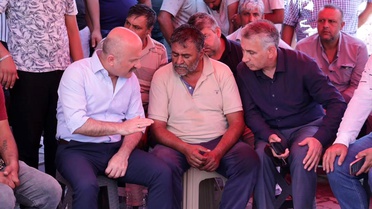 Vali Varol, acılı ailelerle görüştü