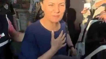 Başkan Fatma Kaplan Hürriyet'in, polis aracına bindiği anların görüntüsü ortaya çıktı