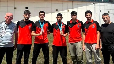 Darıcalı karateciler Samsun'dan 4 madalyayla döndü