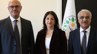 DEM Parti İmralı Heyeti Öcalan ile Görüşmeye Gitti