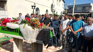Eda, İncirliova'da son yolculuğuna uğurlandı