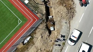 Erfelek'te su baskınlarına kalıcı çözüm için ilk kazma vuruldu