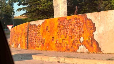 Eskişehir'de Haç Figürü Tepkisi