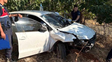 Gönen'de trafik kazası: 1 yaralı