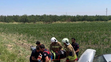 Hatay'da Feci Kaza: Tarla Uçtu