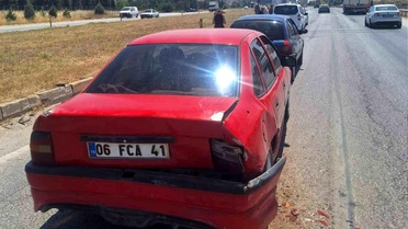Kırıkkale'de Zincirleme Trafik Kazası