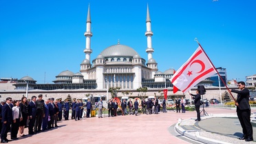 KKTC'nin 52. Barış ve Özgürlük Bayramı Taksim'de Kutlandı