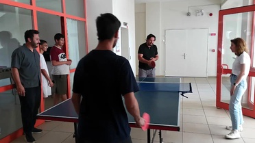 Bilecik'te Gençler Masa Tenisi Turnuvasında Buluştu