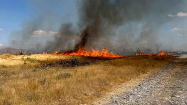 Konya'da Anız Yangını Kontrol Altına Alındı