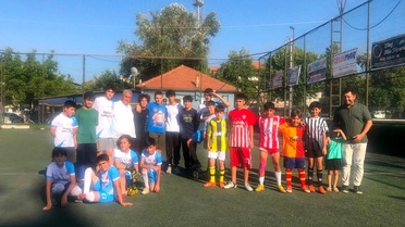 Sarıgöl'de Kur'an Kursu Öğrencilerine Halı Saha Turnuvası