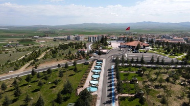 Millet bahçesiyle ilçenin çehresi değişti