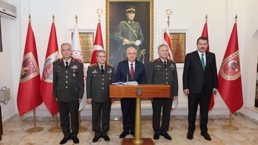 Bakan Güler Kıbrıs'ta İncelemelerde Bulundu
